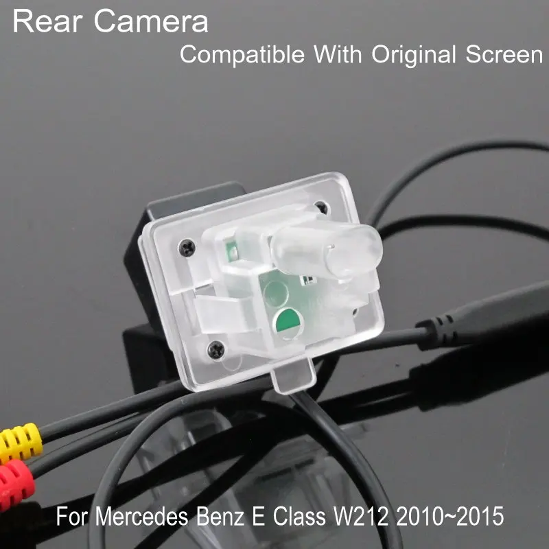 Za Mercedes Benz E Klasa W212 2010 ~ 2016 RCA i originalni zaslon Kompatibilan s stražnja kamera, Sigurnosna stražnja kamera Slika 0