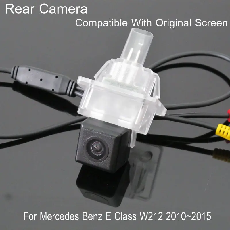 Za Mercedes Benz E Klasa W212 2010 ~ 2016 RCA i originalni zaslon Kompatibilan s stražnja kamera, Sigurnosna stražnja kamera Slika 4