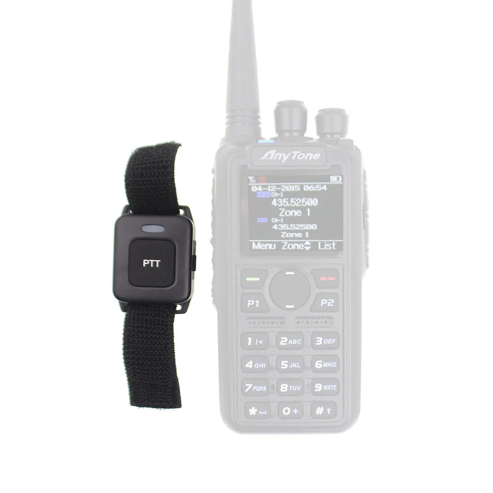 Anytone Bluetooth-PTT BP-02 za AT-D878UV Plus AT-D578Pro GPS-APRS DMR Dvosmjerni radio Bežični PZR Slika 2