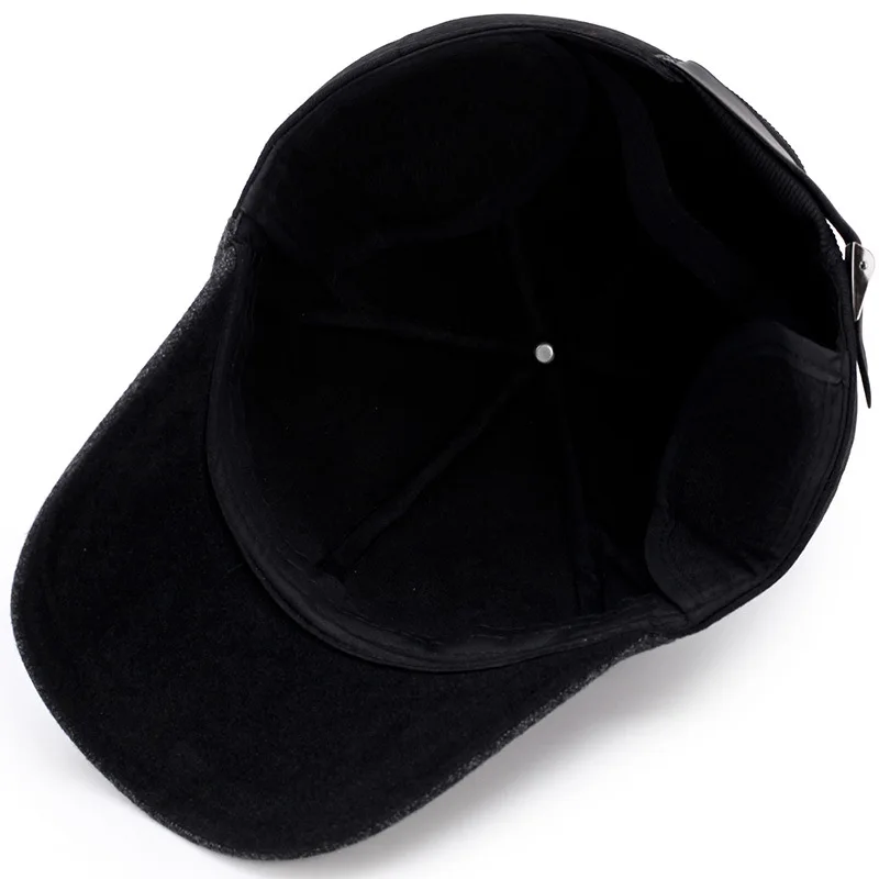 2019 novi modni zimska kapa srednje dobi, toplu kapu, muške casual zimska kapa sa slušalicama, sportske muške kape Slika 0
