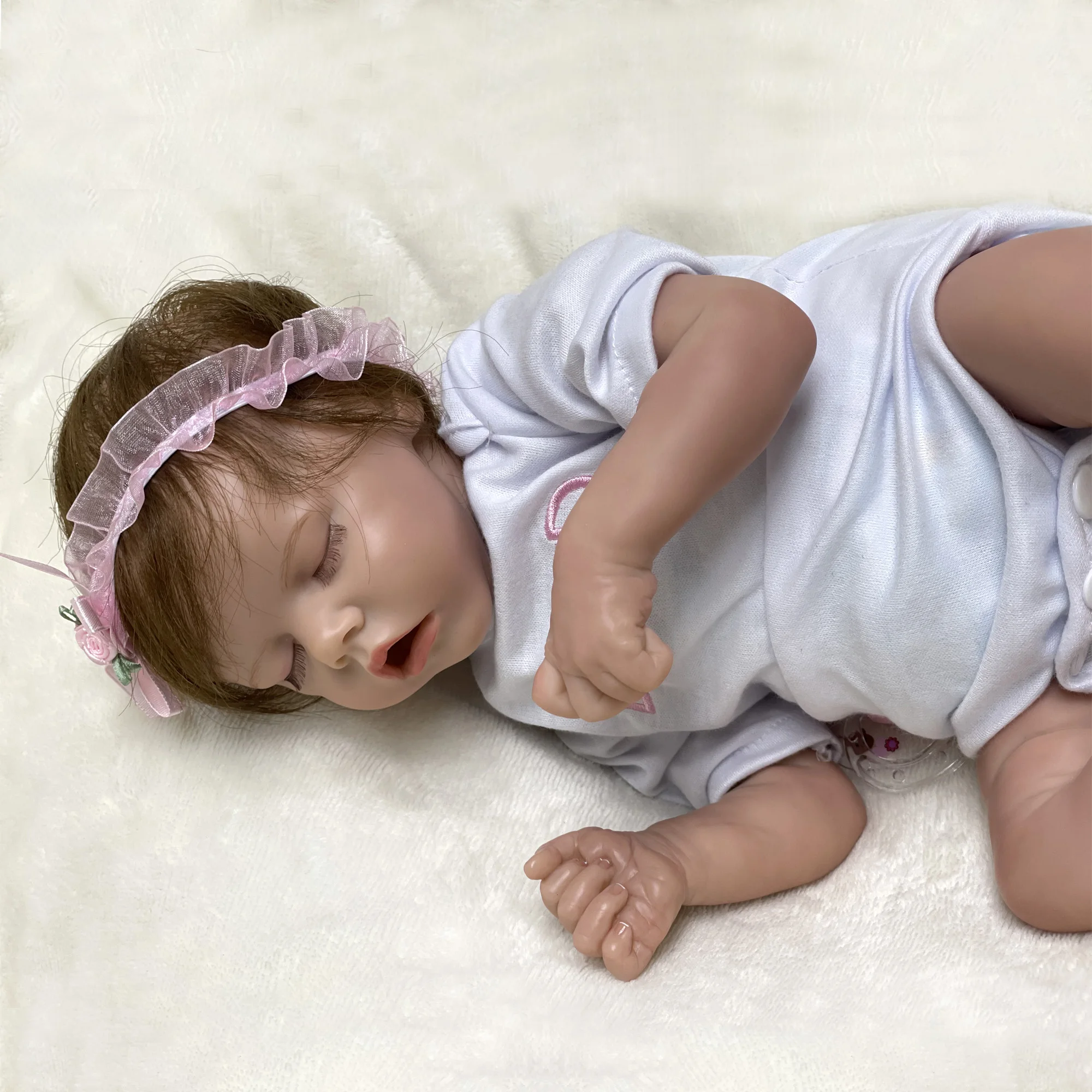 16 Inčni lutke-Bebe blizanci Reborn Realan Umjetnik Nacrtao Realne novorođenčadi Lutke Muñecas Reborn Slika 3