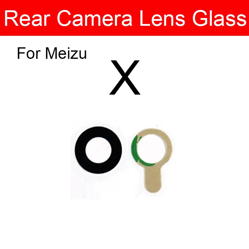 Staklena leća stražnjeg fotoaparata samoljepljiva Naljepnica Za Meizu Note 8 9 M8 M9 Note A5 M5C E E2 E3 M8C X8 V8 Pro X Glavni objektiv Stražnje kamere Slika 4