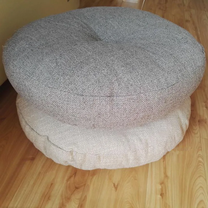 Jastuk je Mekan i udoban jastuk od rogoz ručnog tkanja jastuk za meditaciju соломенный tepih ručne Tatami za joge jastuci za igre Slika 3