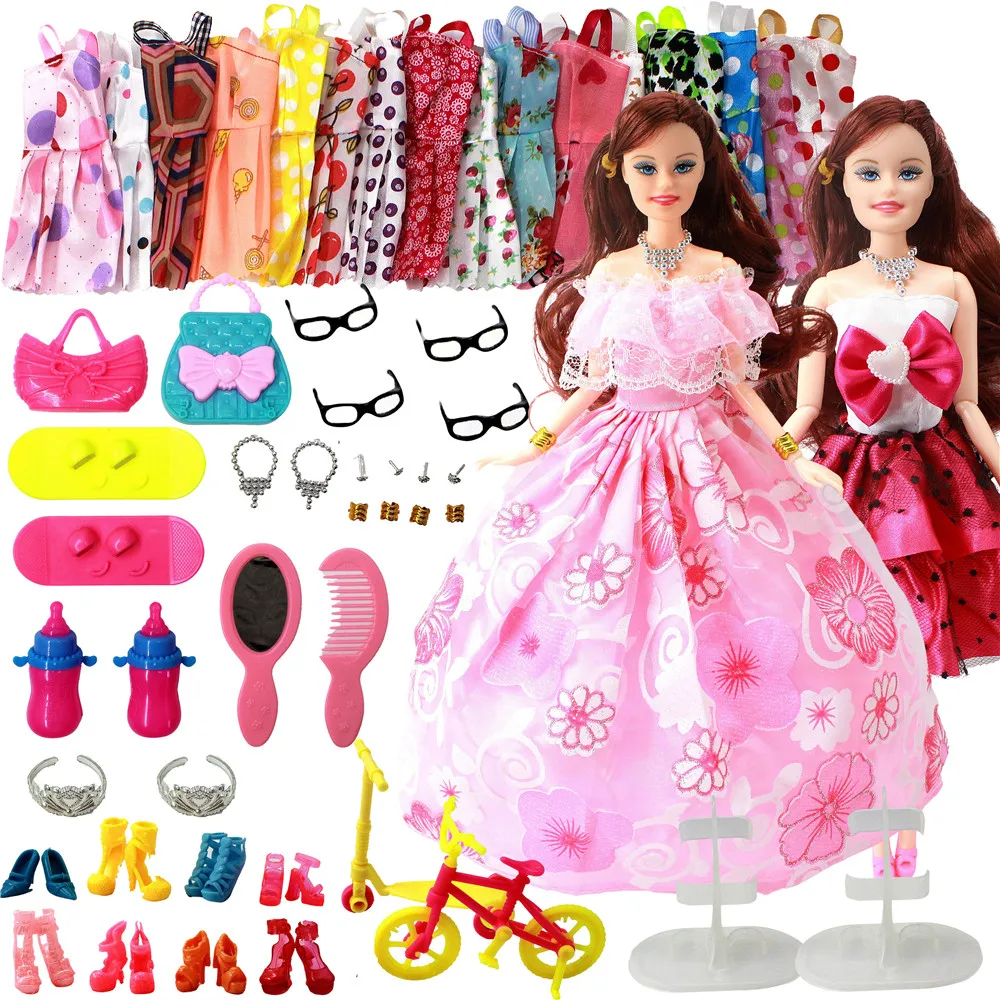 Princeza Lutka Funky College vjenčanicu BJD Lutke Pokretni Zglob Tijela Klasične Igračke Najbolji Poklon za Djevojčice Barbie DIY Pribor Slika 2