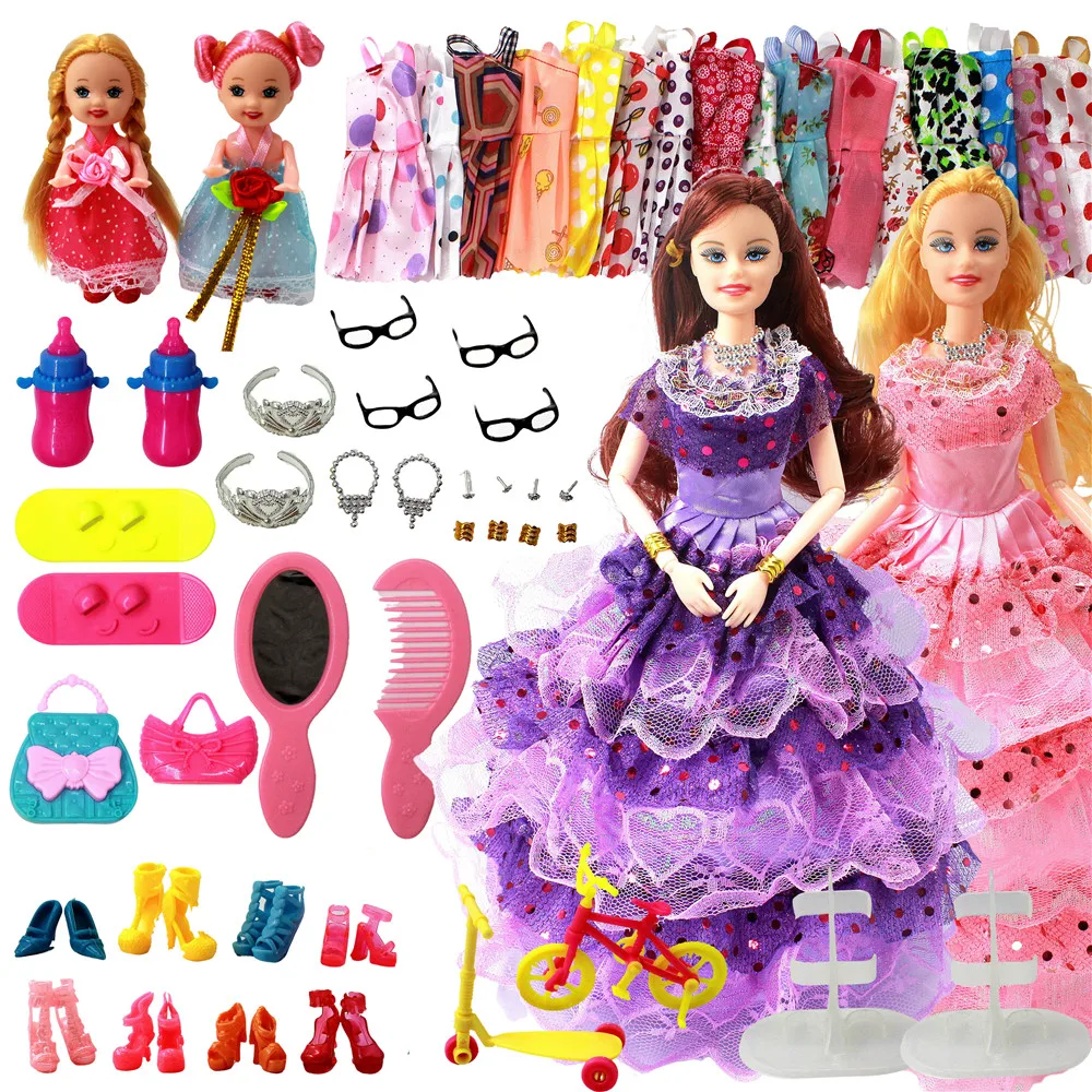Princeza Lutka Funky College vjenčanicu BJD Lutke Pokretni Zglob Tijela Klasične Igračke Najbolji Poklon za Djevojčice Barbie DIY Pribor Slika 5