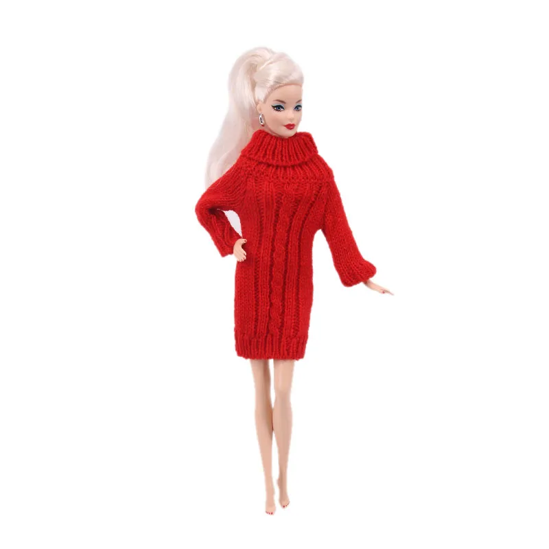 4 Pribor za Barbie = 1 kaput + 1 džemper + 1 mornarska kapa + 1 tajice, za lutke Barbie 11 inča 26-28 cm, odijevanje, Barbie iste boje Slika 1