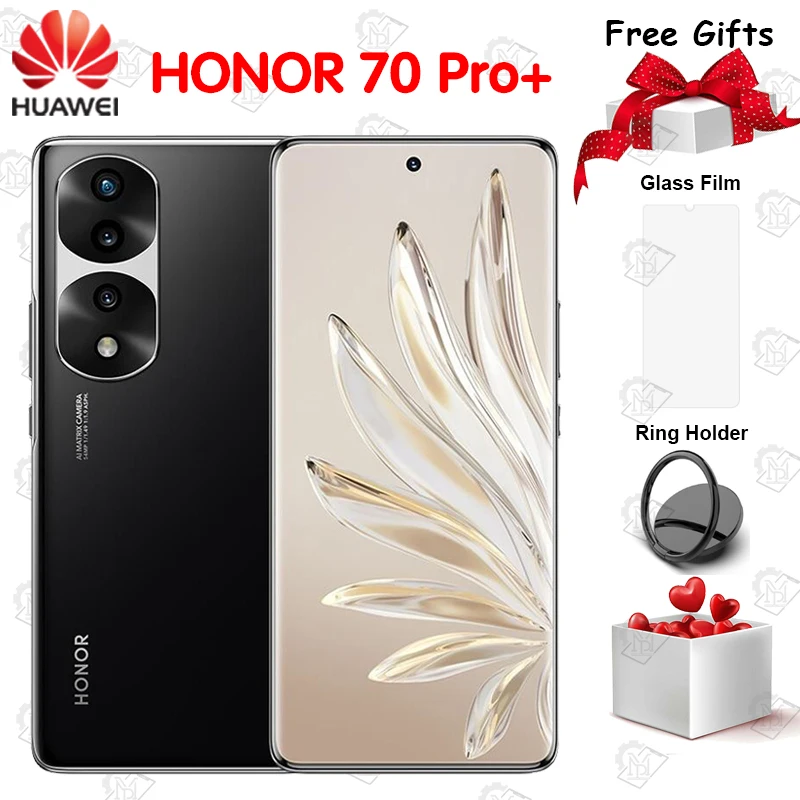 Originalni Honor 70 Pro + 5G Mobilni telefon 6,78 