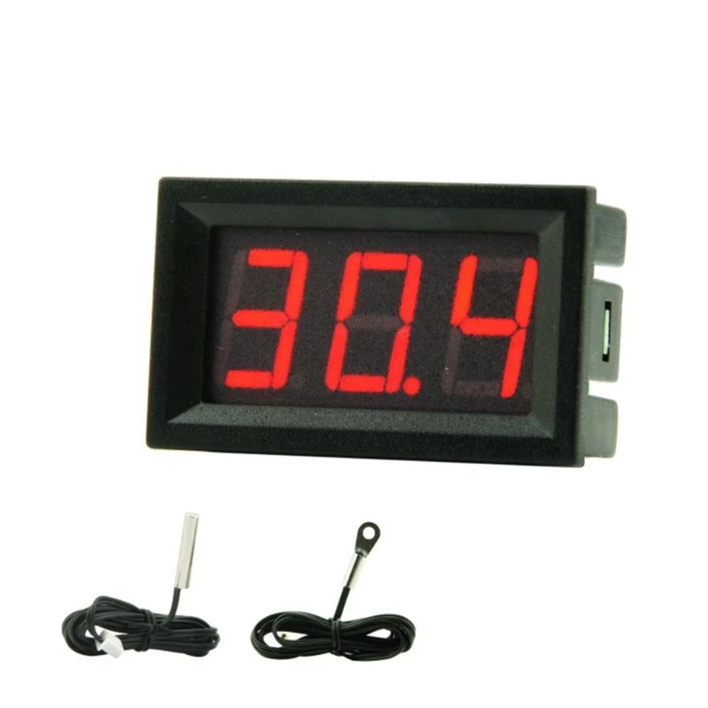 4-30 U Maloj Led Zaslon Digitalni Regulator Temperature Osjetnik Temperature Termometar Tester Kontrola i Metalna Sonda KXRE Slika 1