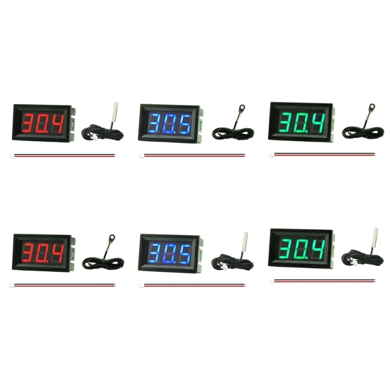 4-30 U Maloj Led Zaslon Digitalni Regulator Temperature Osjetnik Temperature Termometar Tester Kontrola i Metalna Sonda KXRE Slika 3