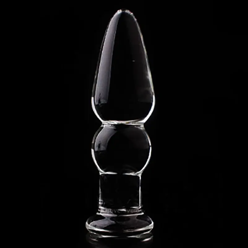 Kuglice Stakleni čep za analni seks igračke za žene i lezbijke G SPOT сквирт 11 cm PERLE PEDER Crystal analnom stimulacijom prostate anus analni čep Slika 3
