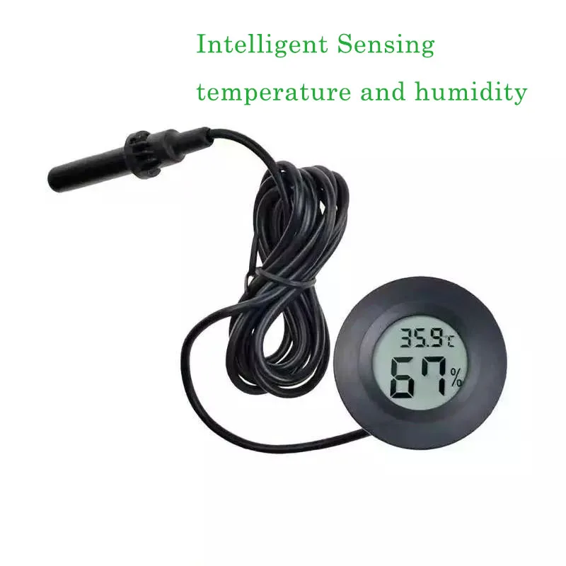 Digitalni Termometar Hygrometer Metar Za Gmazova Kornjača Terariju Akvarij Tenk Pribor Temperatura Vlažnost Slika 4