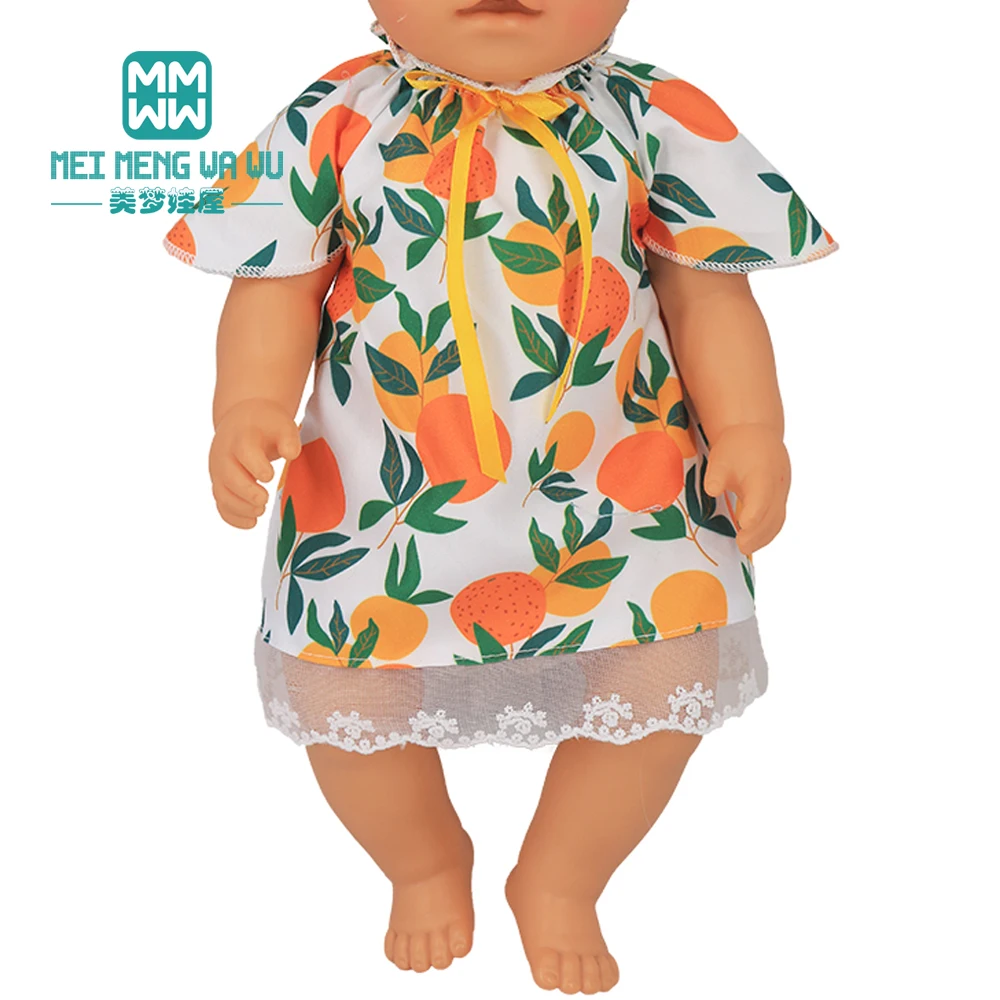 Odjeća za lutke odgovara na 43-45 cm, pribor za novorođenčad lutke, Funky suknja sa šljokicama, poklon za djevojke Slika 1
