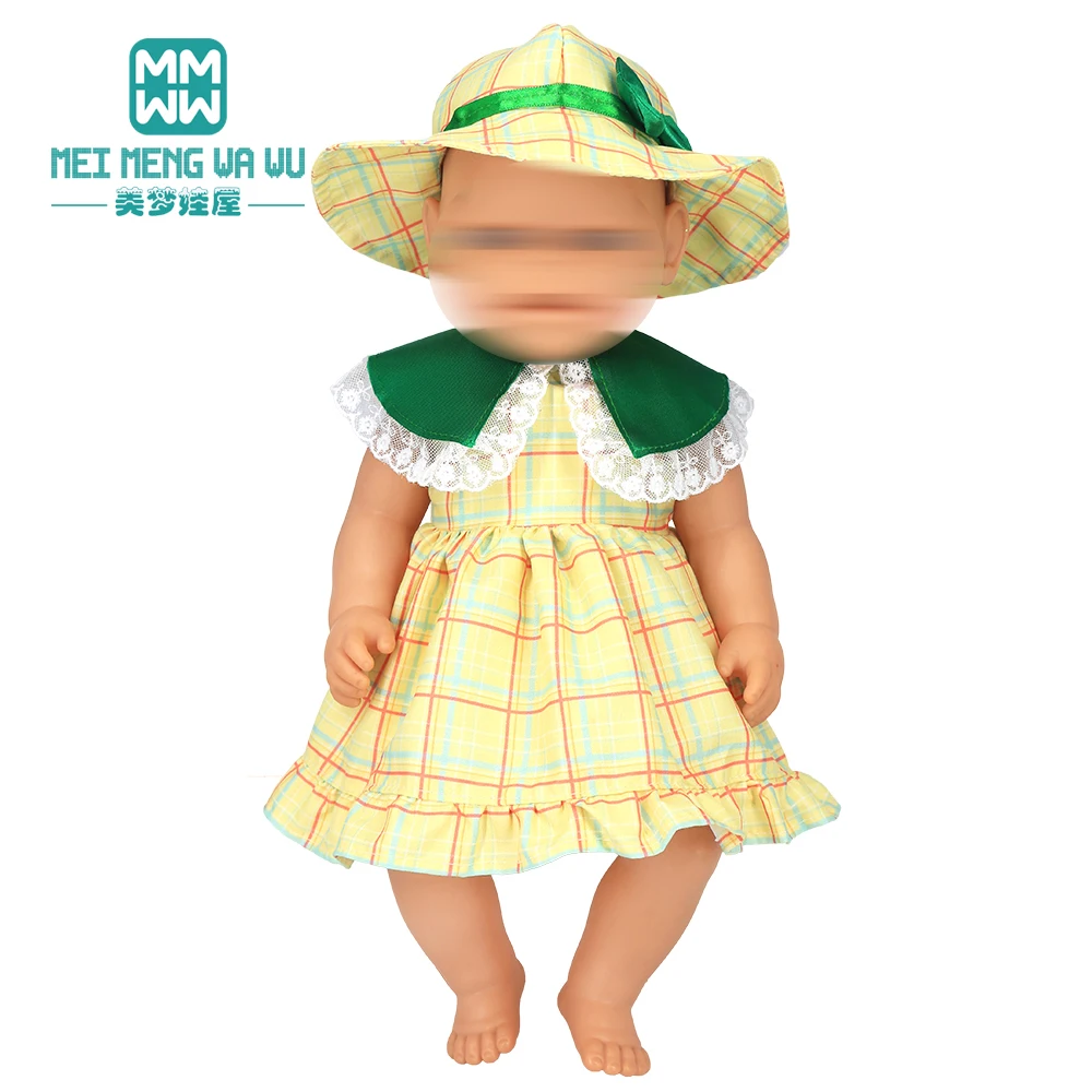Odjeća za lutke odgovara na 43-45 cm, pribor za novorođenčad lutke, Funky suknja sa šljokicama, poklon za djevojke Slika 4