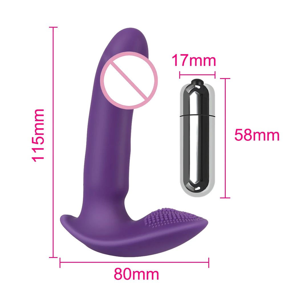 IKOKY Silikonski Vibrator Vaginalni Masaža, Nosivi Dildo Sex Igračke za Odrasle za Žene Ženski Masturbator Stimulator Klitorisa G-Točke Slika 1