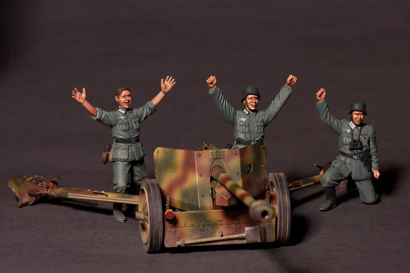 1/35 Figurice od Smole od manekenske Setovi Njemački Grupa 3 FIGURICE U nesastavljeni neobojeni Slika 1