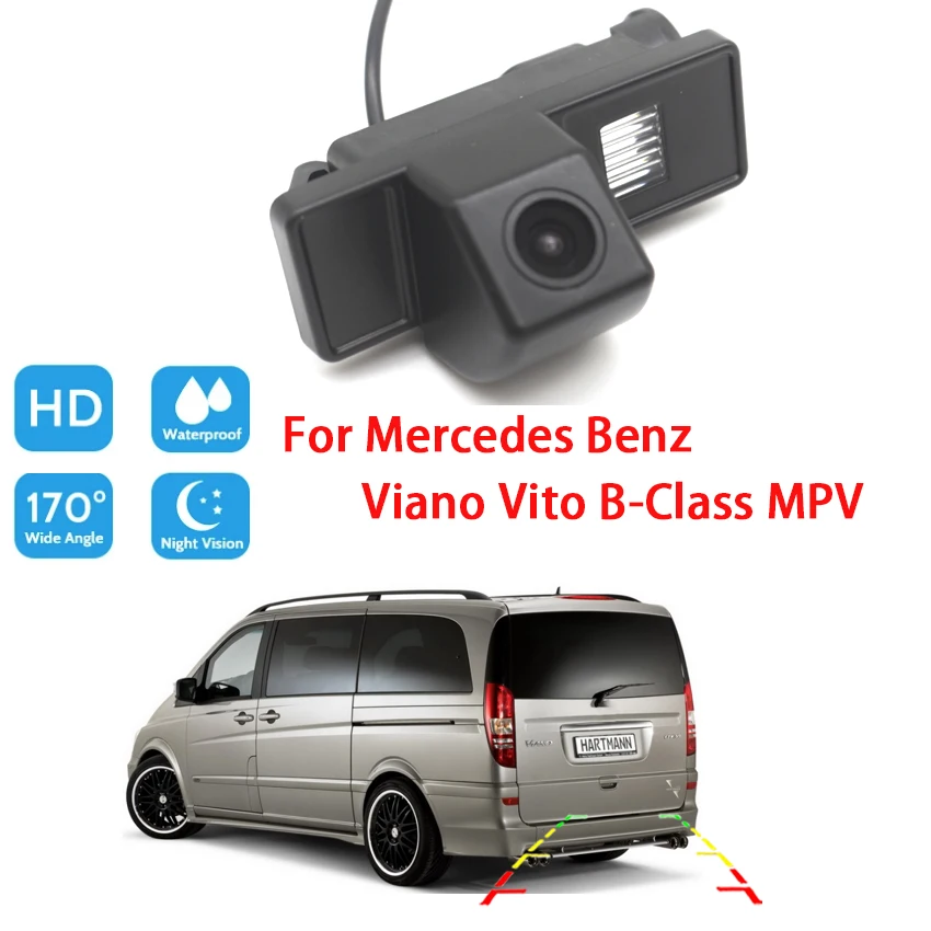 Auto Kamera retrovizor Za Mercedes Benz Vito Viano B-Class MPV Sigurnosna Парковочная HD Kamera je Vodootporna visokokvalitetna RCA Slika 0