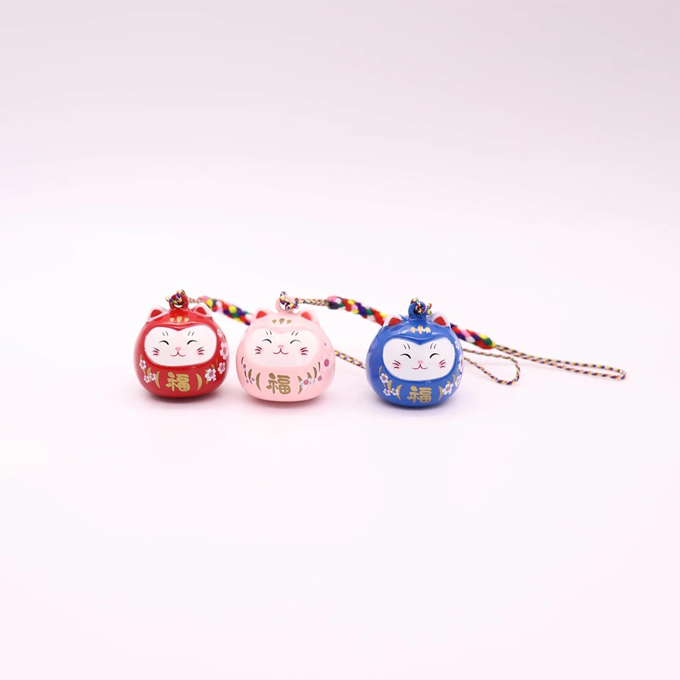 Slatka Japanski Glazbeni Zvono Privjesak Lucky Mačka Remen Za Smartphone Maneki Neko Privjesak Telefon Šarm Sreća Bogatstvo Dijete Poklon Za Rođendan Slika 3
