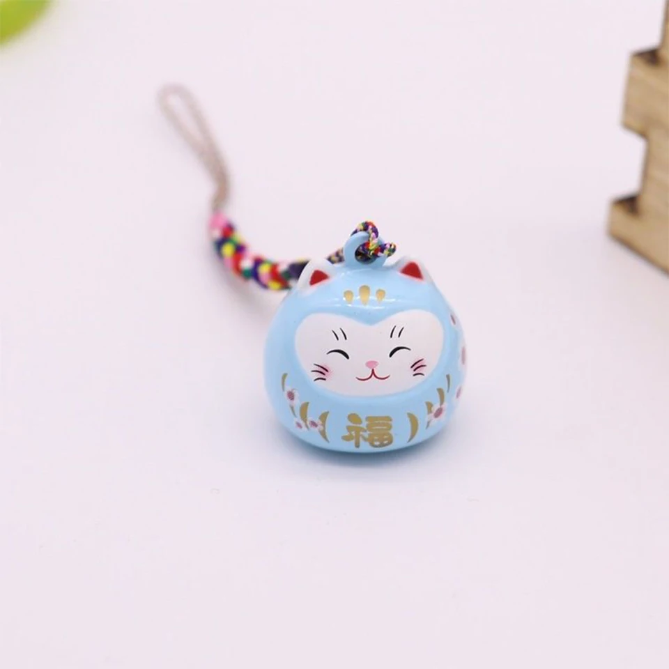 Slatka Japanski Glazbeni Zvono Privjesak Lucky Mačka Remen Za Smartphone Maneki Neko Privjesak Telefon Šarm Sreća Bogatstvo Dijete Poklon Za Rođendan Slika 5