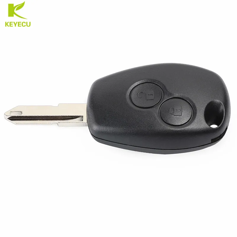 KEYECU 3PCSX Zamjena za Daljinsko auto privjesak za ključeve 2 Gumba 433 Mhz PCF7946 za Renault Kangoo 2 Clio III, Modus Master Slika 2