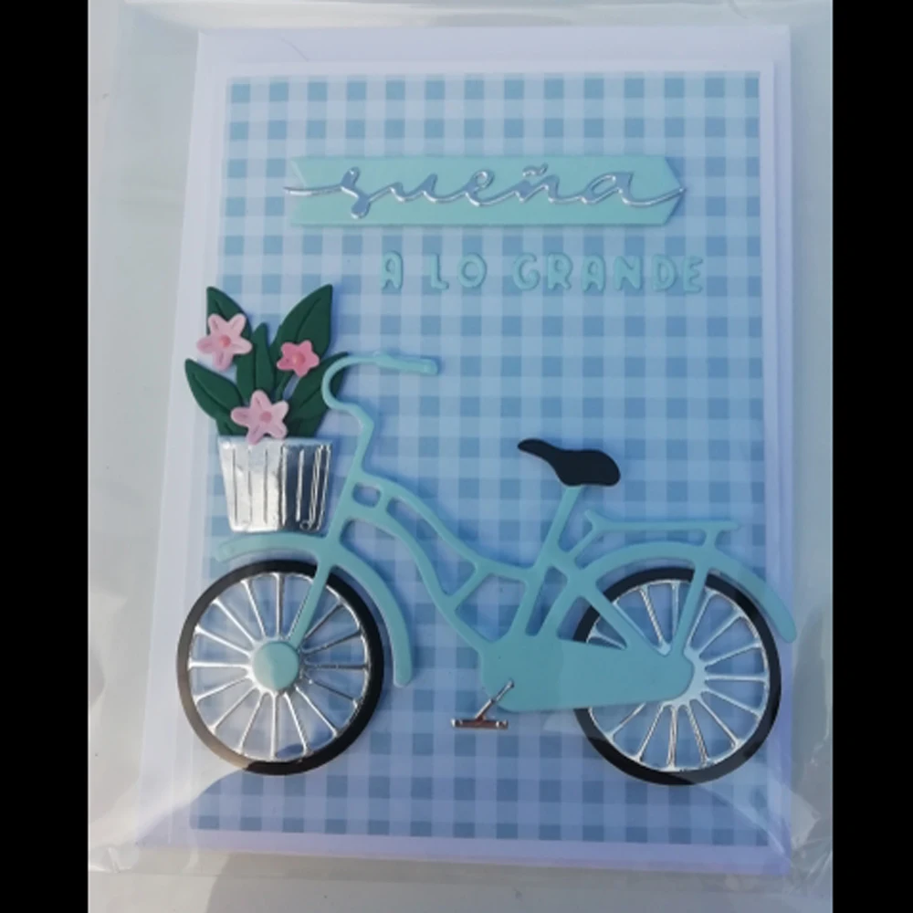 Nova metalna rezanje matrica za bicikl album za albume proizvodnja poklon kartica DIY dekorativni формовочный predložak Slika 5