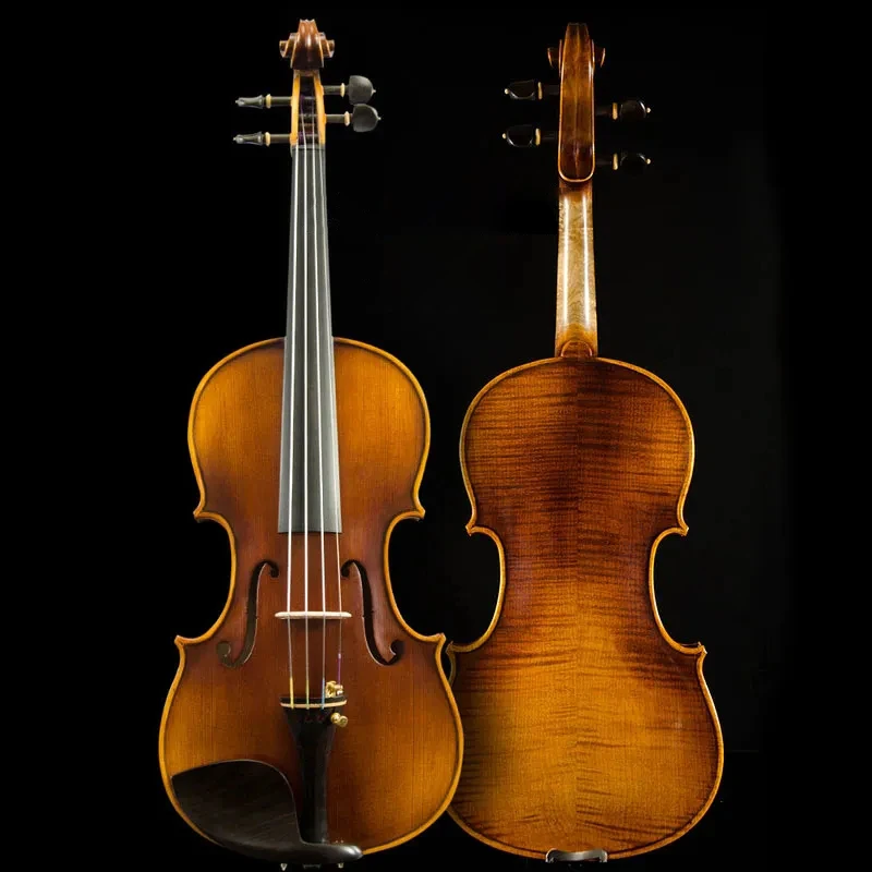 Talijanska klasični model 1716 godine violina retro boja V05B ručne odrasli, djeca uvodni pokretanje violina 4/4 glazbeni instrument Slika 4