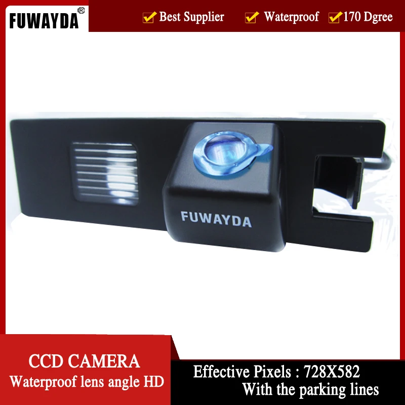 FUWAYDA HD Auto Kamere unazad za OPEL Astra H/Corsa D/Meriva A/Vectra C/Zafira B, FIAT Grande 4,3-Inčni Monitor retrovizor Slika 5