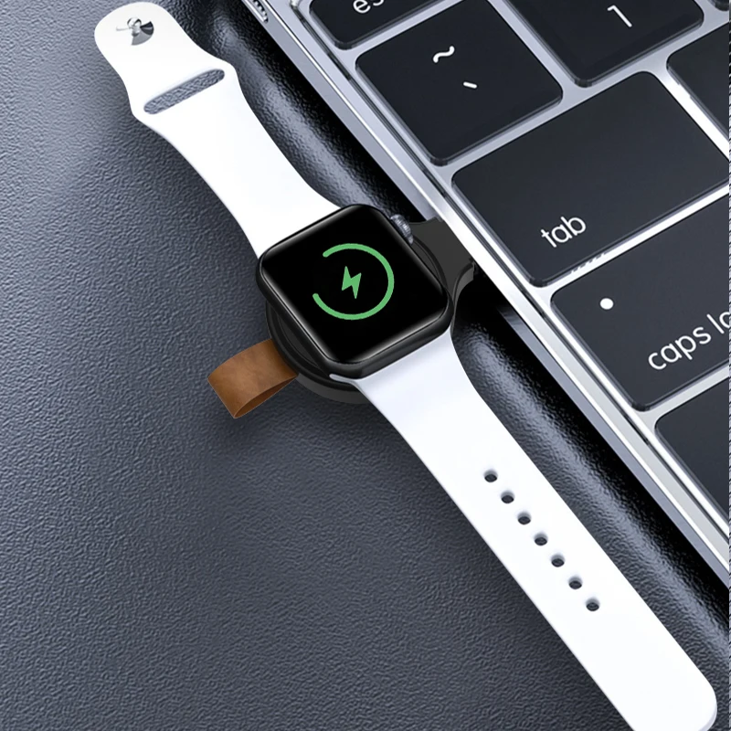 Mini-Magnetska Bežična Priključna stanica za Punjenje Apple Watch iWatch 7/6/5/4 / SE/3/2/1 Prijenosni Bežični Punjač Za iwatch Slika 1