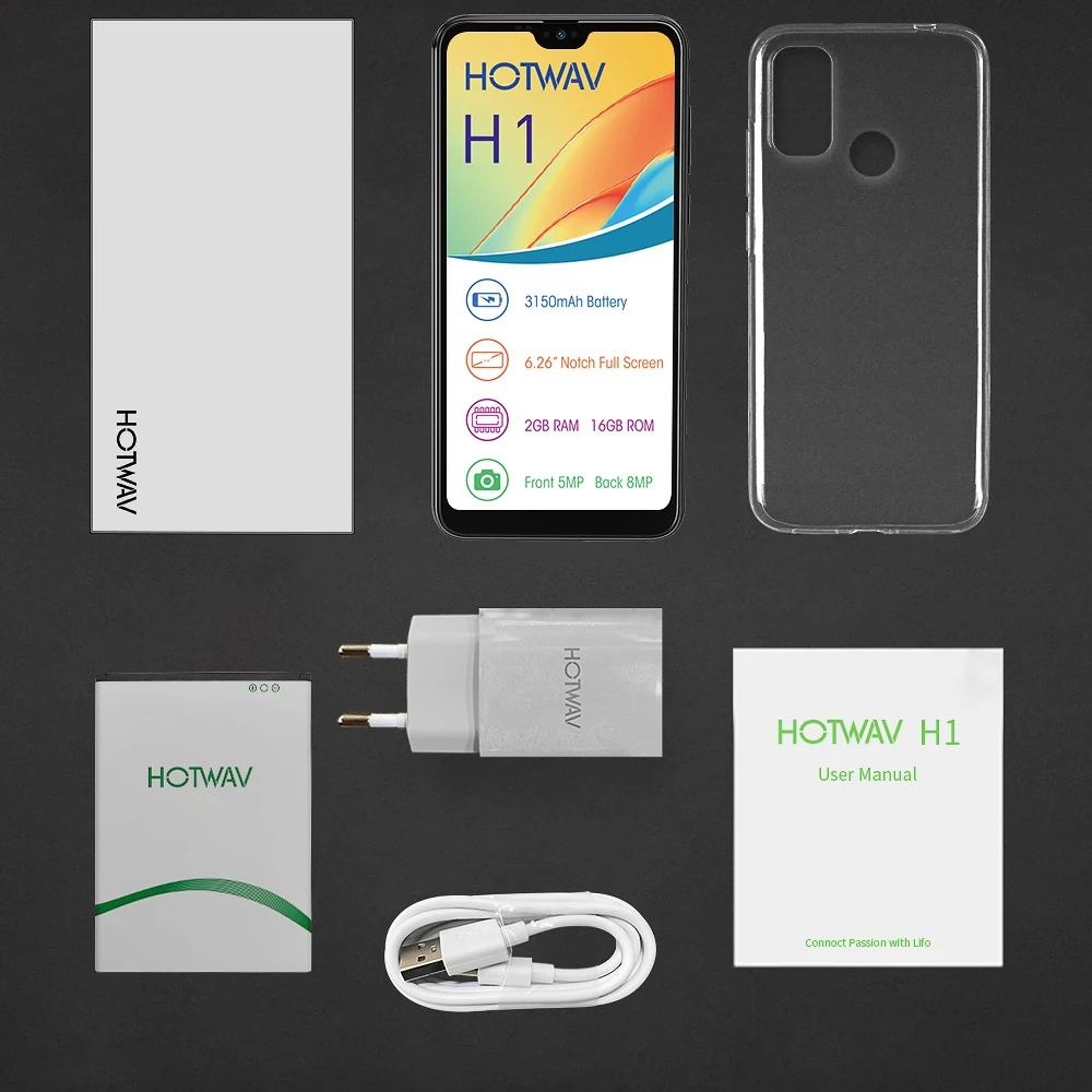 Hotwav H1 Smartphone Globalna verzija 6,2 