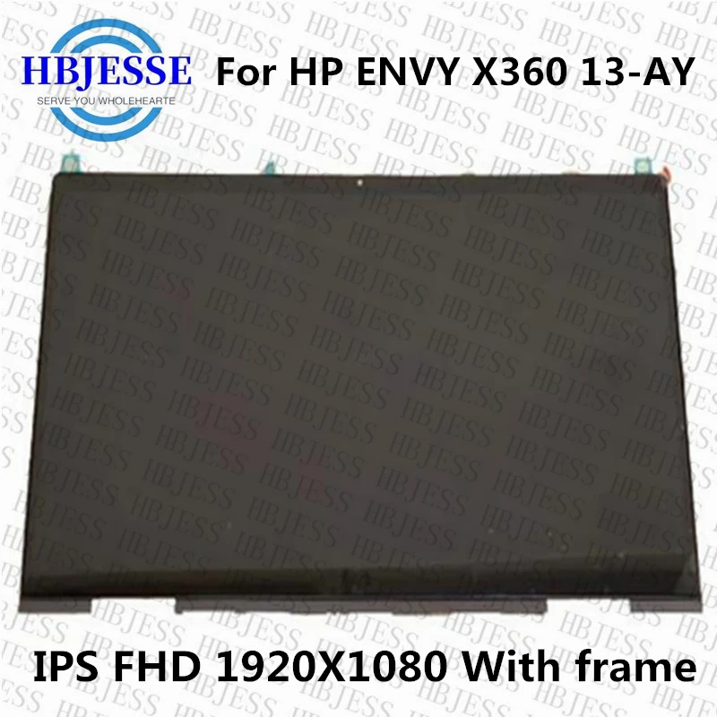 Dobar test za HP ENVY X360 13-AY 13-ay0455ng LCD led zaslon osjetljiv na dodir (digitalni pretvarač zaslona sklop sa okvirom) L52358-J31 Slika 4