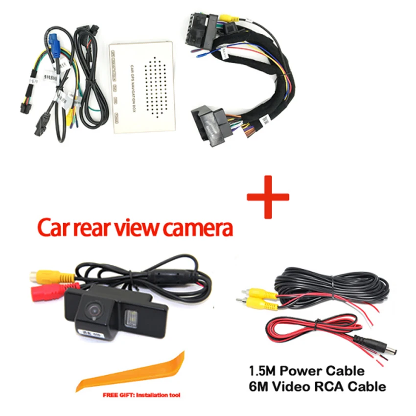 Auto Kamera retrovizor retrovizor Za Peugeot 308 ~ 2019 Originalni ekranu Ažuriranje Sučelja Modula CCD Full HD Digital Dekoder Slika 1