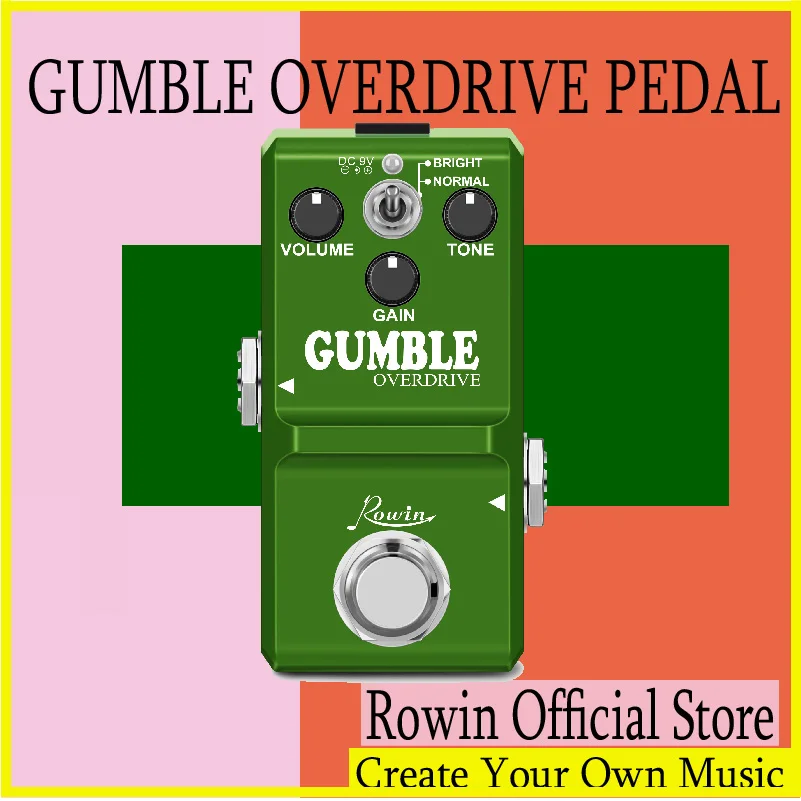 Гитарная papučicu Dumbler za gitaru Rowin LN-315 Gumbler Užurbano reproducira jedinstvene boje legendarni pojačalo Dumble - gladak True Bypass Slika 0