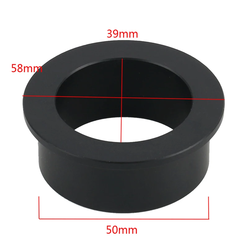 Mikroskop Monokularno 100X C-mount Objektiv za Video Mikroskop Skladište od 40 mm do 50 mm adapter Ring od 50 mm do 76 mm Adapter Ring Slika 3