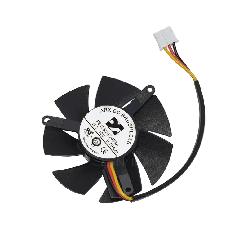Pravi novi ventilator grafičke kartice Gigabyte GTX1050/1050Ti FS1250-S2053A 12V A 0.19 Slika 3