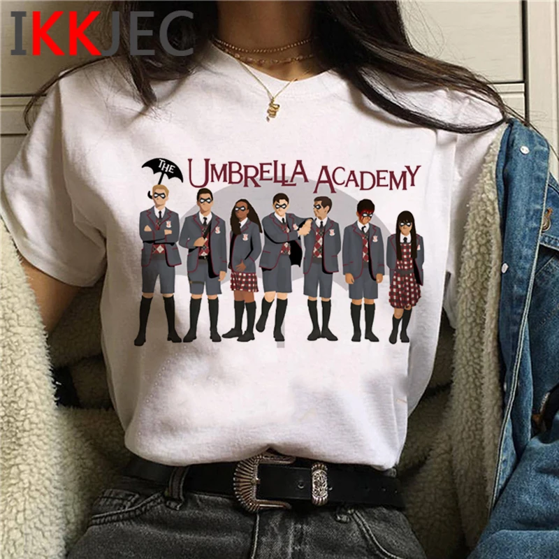 The Umbrella Academy t-shirt ženska par odjeća grunge кавайная majica vintage ulzzang Slika 0