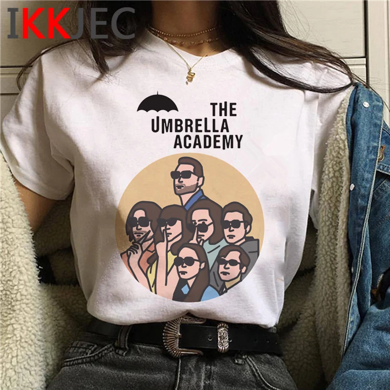 The Umbrella Academy t-shirt ženska par odjeća grunge кавайная majica vintage ulzzang Slika 1