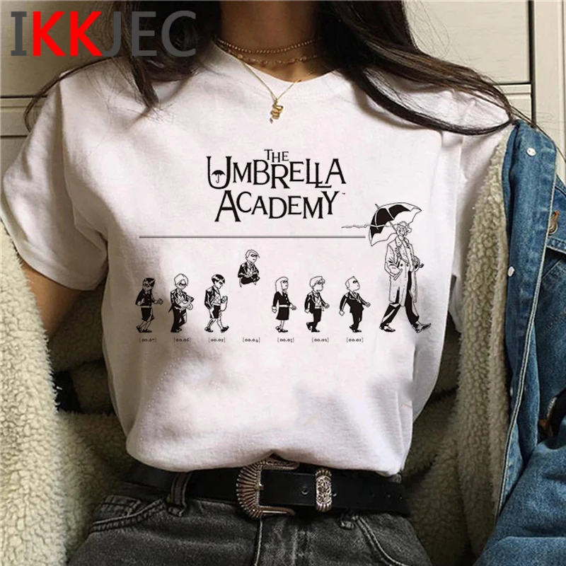 The Umbrella Academy t-shirt ženska par odjeća grunge кавайная majica vintage ulzzang Slika 2