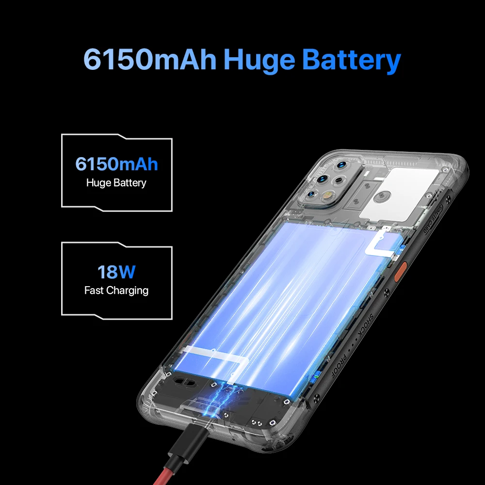 Robustan telefon UMIDIGI Bison 2 serije, 128 GB i 256 GB, smartphone na Android 12, Skladište Helio P90 6,5 