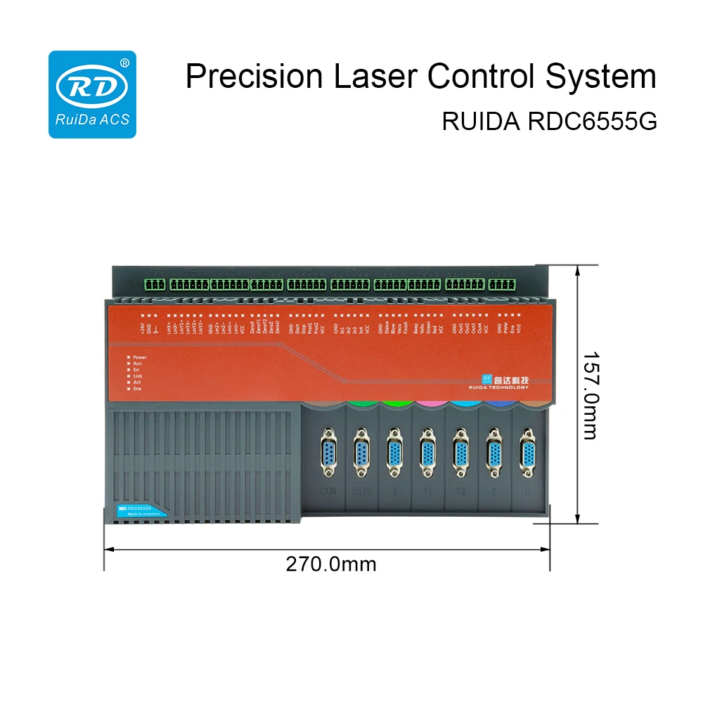 Ruida RDC6555G Прецизионная Laserski Sustav Upravljanja DSP Kontroler Sustava za Lasersko Rezanje i Graviranje CO2 RDC6555G Slika 3