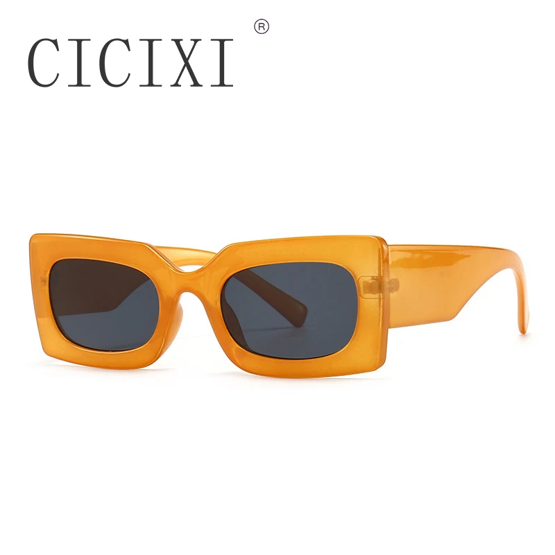 CICIXI Modni Žele Ružičaste Sunčane Naočale Ženske Modne Marke Dizajnerske Naočale Nijanse UV400 Gospodo Narančasta Sunčane Naočale Slika 2