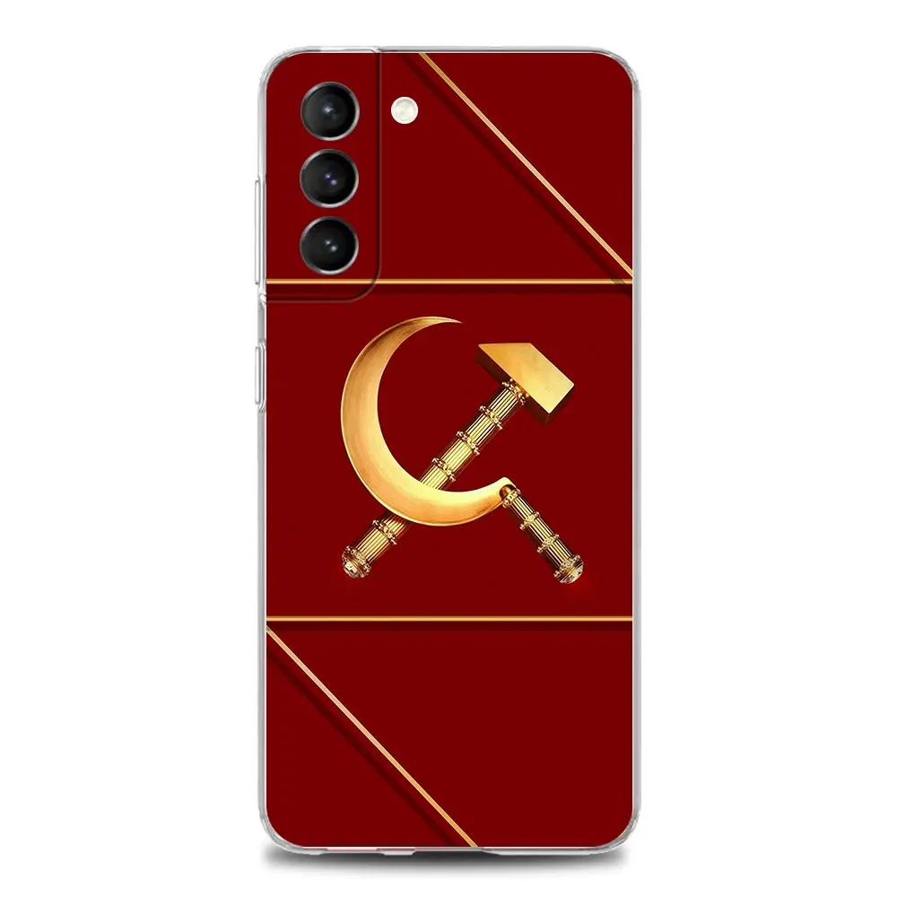 Zastava Ruskog Carstva Kaput Prozirna Torbica za Telefon Samsung S9 S10 4G S10e Plus S20 S21 Plus Ultra FE 5G M51 M31 S M21 Mekan Silikon Slika 0