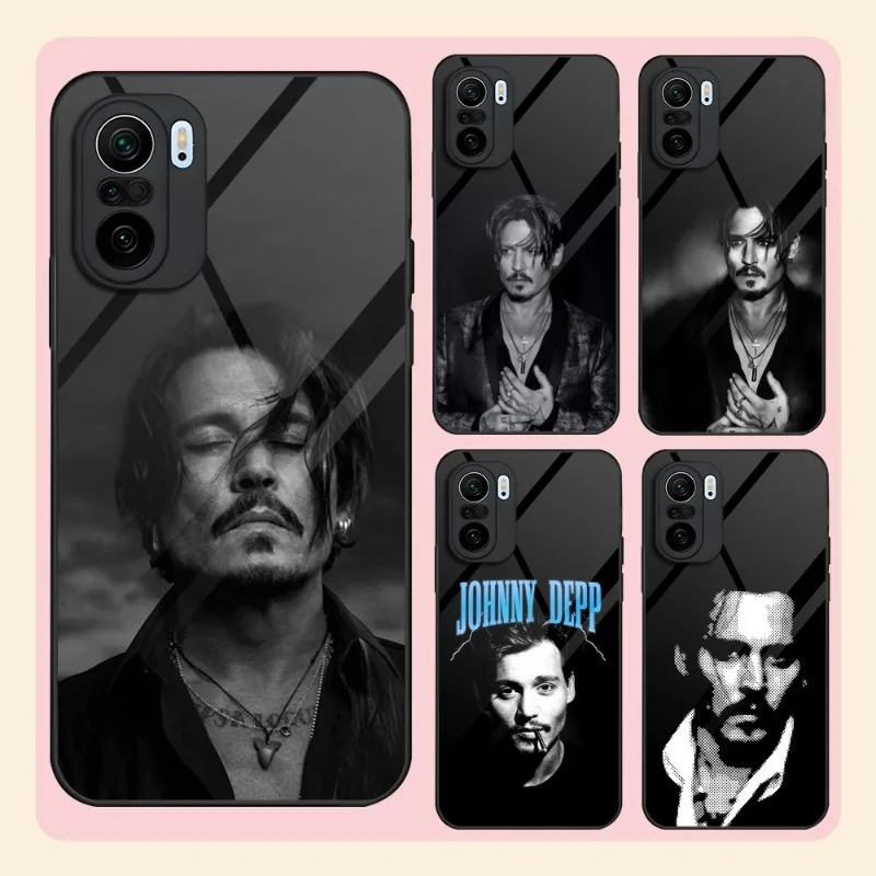 Torbica Za telefon Johnny Depp od Kaljenog stakla za Xiaomi 11T 10 12 10T 11i Redmi Note 11 9T 9A 9 8 10 11S Lite Pro Poco F3 Torbica Slika 5