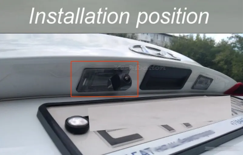 Auto stražnja Kamera, Automatska Sigurnosna Парковочная stražnja Kamera za Hyundai Elantra/Avante AD 2011 ~ 2016 2017 2018 2019 2020 Slika 4