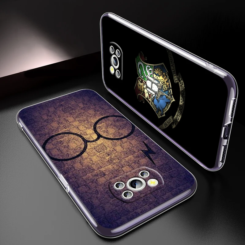 Art Potters Luksuzna Torbica Za Telefon sa Logom Harries Za Xiaomi Mi Poco X4 X3 NFC F4 F3 GT M5 M5s M4 M3 Pro C40 C3 5G Prozirni Poklopac Slika 3