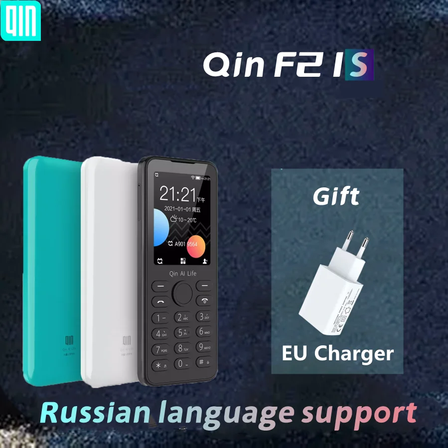 Novi Model Ruskog Mobilnog Telefona Qin F21S VoLTE 4G Wifi Mreže 2,4 Inča BT 4,2 Infracrveni Daljinski Upravljač GPS Mobitel Slika 2