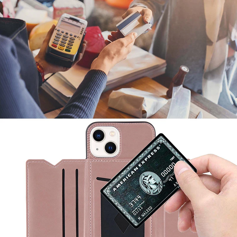 Torbica-novčanik s Držačem za kartice Za Xiaomi Mi 12 12X12S 11T 11 Ultra 11 Lite 5G NE 10T 10S Poco X3 NFC M3 M4 Pro šok-dokaz torbica Slika 4
