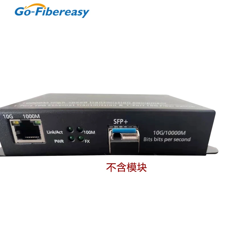 10G SFP + Медиаконвертер 10GBase-T Ethernet Preklopnik RJ45 za SFP optički Primopredajnik Pretvarač 1T + 1SFP Fiber-optičke Opreme Slika 1