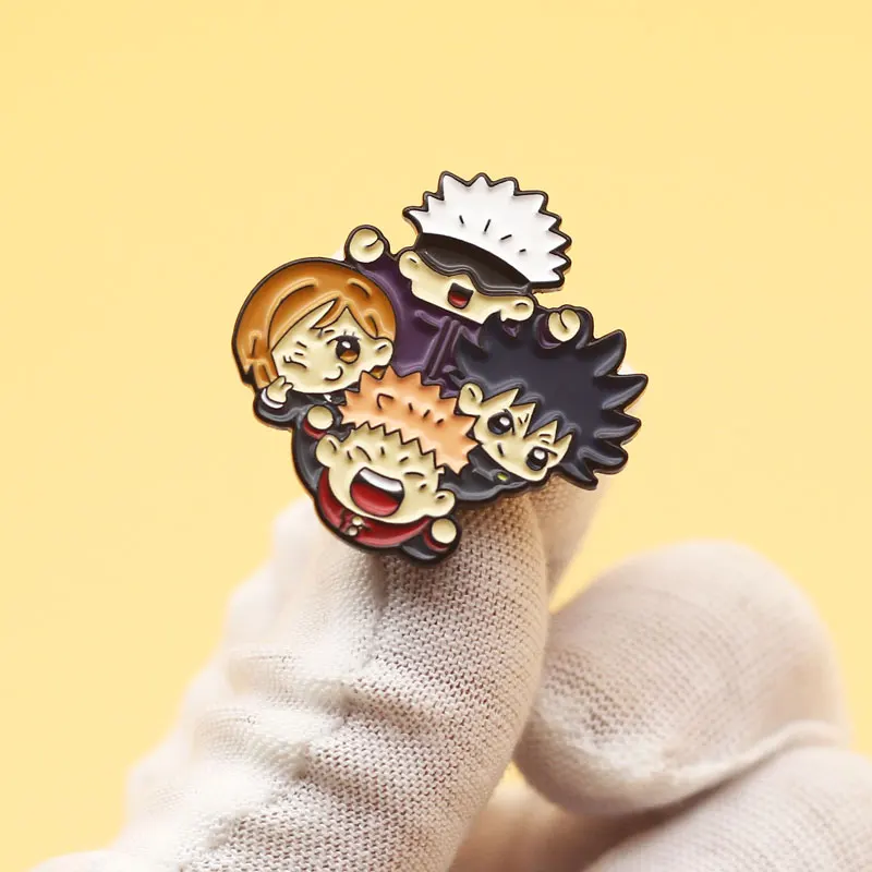 Japan NOVE STRIPOVE Broš Moda Animacija Ikone Kolekcionarstvo Kreativnost Crtani Emajl Igle Pošalji Prijatelju Navijači Butik Medalju Poklon Slika 0
