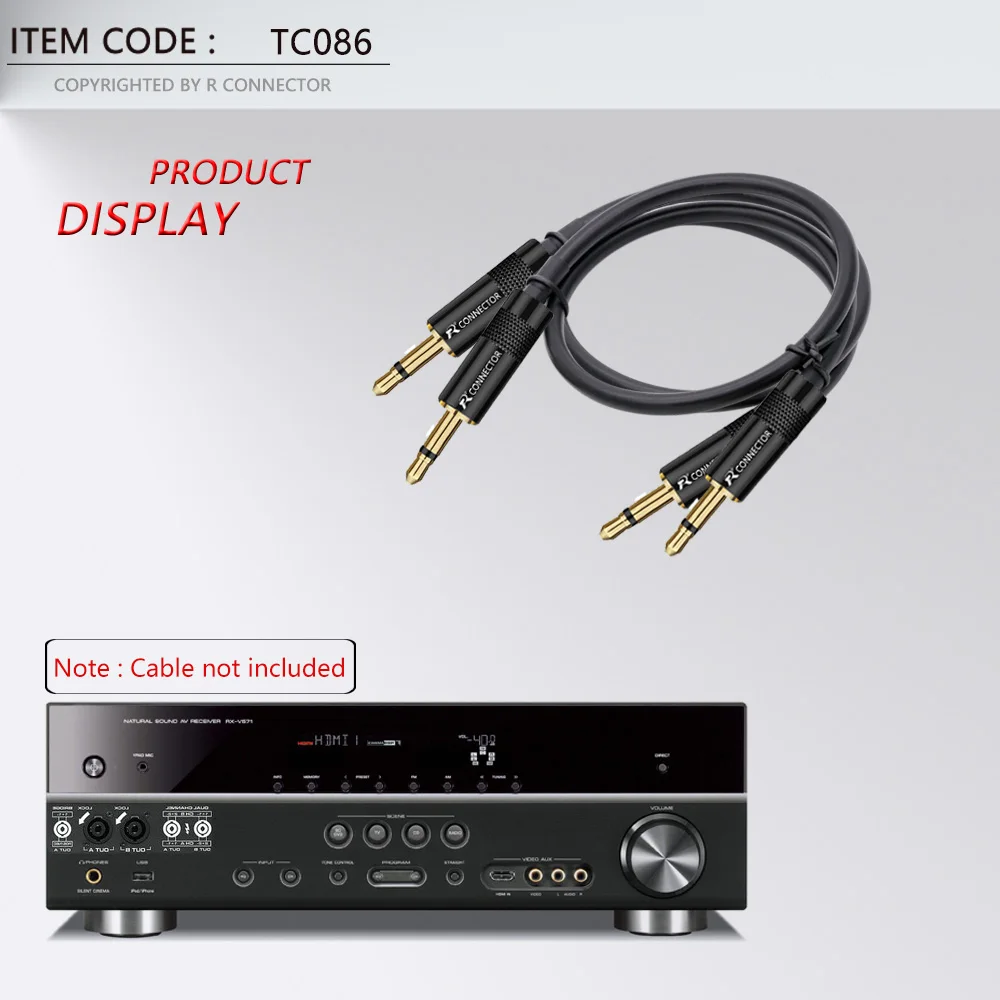 1 kom. Mono Konektor 3,5 mm 2 Pol Audio Priključak Priključak od 3,5 mm Priključak Za Slušalice Priključak za Mikrofon Slika 2