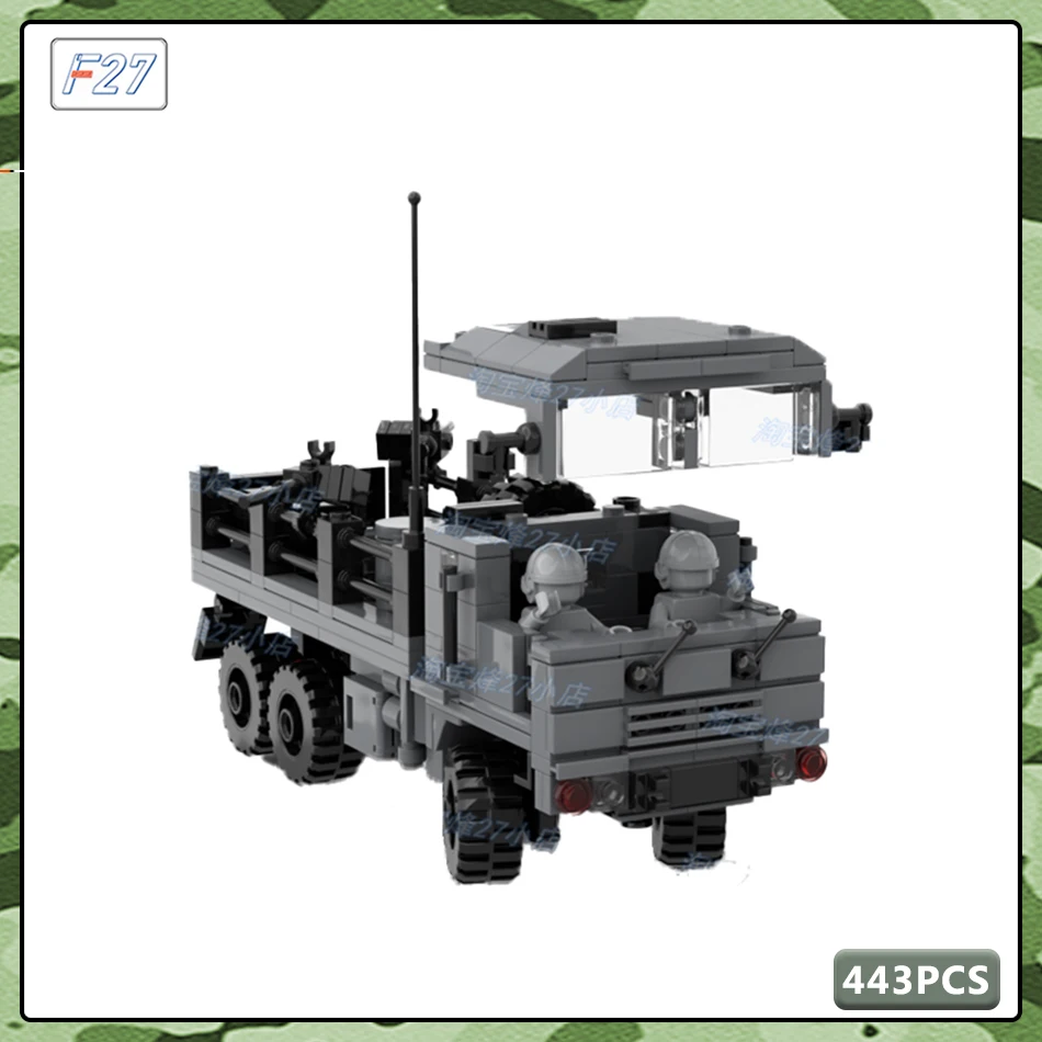 MOC Vojni Serija je Gradbeni Blok Vojske SAD-RATNIK Borbeni Stroj Pješadije Gradbeni Blok Model Cigle Plišani Komplet Dječja Igračka Poklon Slika 1