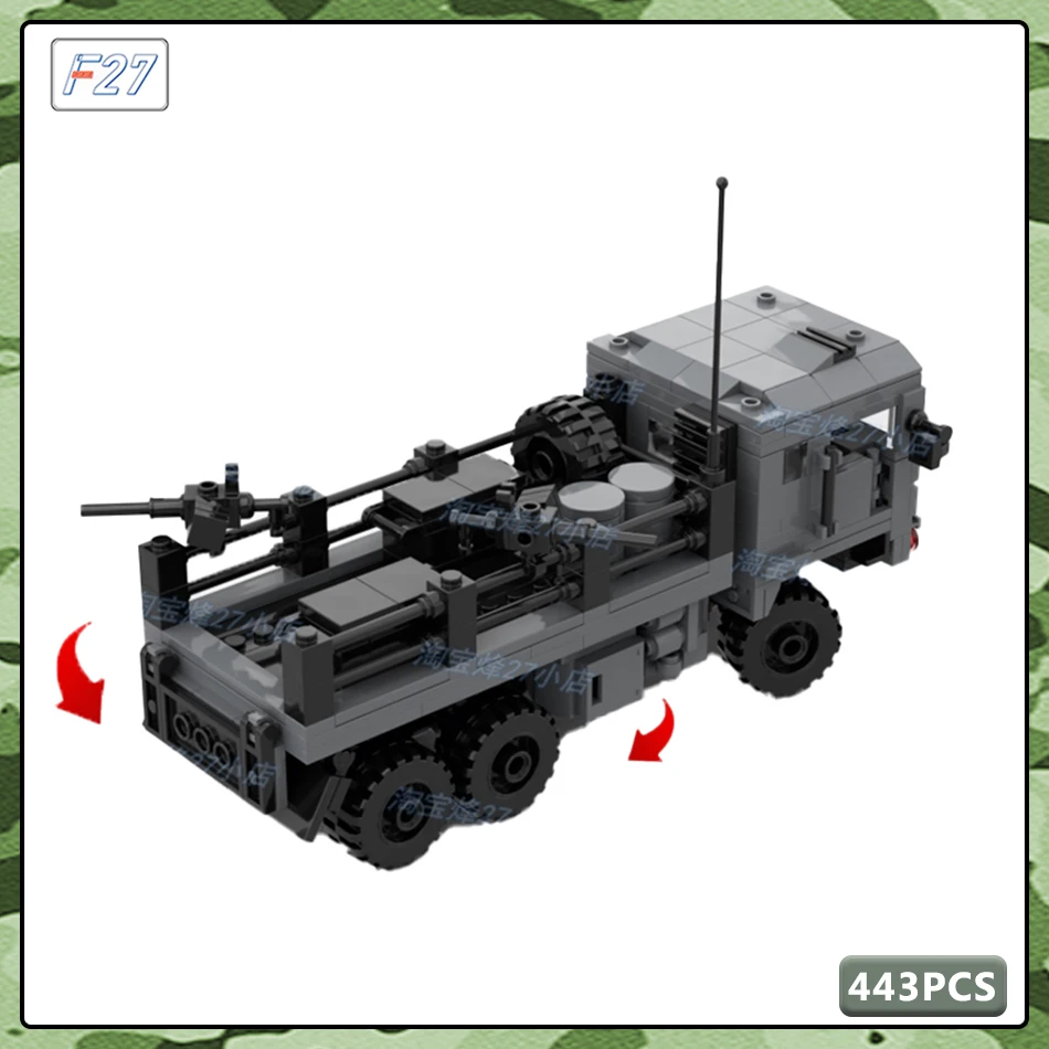 MOC Vojni Serija je Gradbeni Blok Vojske SAD-RATNIK Borbeni Stroj Pješadije Gradbeni Blok Model Cigle Plišani Komplet Dječja Igračka Poklon Slika 5